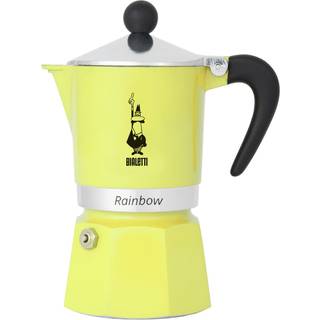 Bialetti Primavera Rainbow 6 Kop. Espressokande Gul