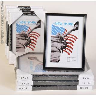 Dörr New York 20x30 sort ramme