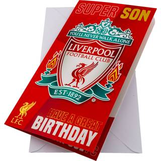 Liverpool FC Fødselsdagskort Super son