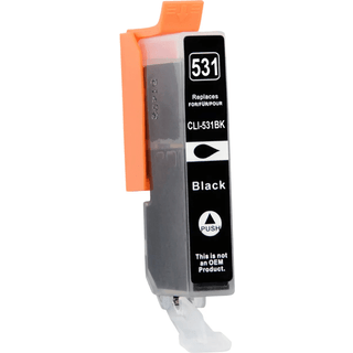 Canon CLI-531BK sort printerpatron 13ml alternativ 6118C001