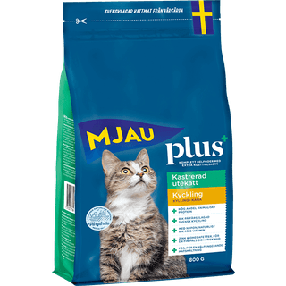 Mjau Kastreret Kat Tørfoder