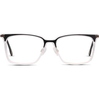 New Balance NB4092 01 54 Briller Mænd Krystalklar - Clear Top Black - 54mm