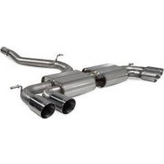 Scorpion Non-Resonated CAT/GPF-Back System Without Valves - Audi S3 - Daytona
