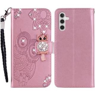 Samsung Galaxy A55 Ugle Rhinsten Pung - Rosaguld