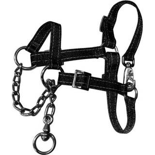 Grime med kæde fedekvæg kalv sort