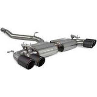 Scorpion Non-Resonated Cat/GPF Back System with Electronic Valves - VW MK7.5 Golf R - Ascari