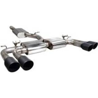 Scorpion Resonated CAT/GPF-Back System & Electronic Valves - Audi S3 - Daytona Ceramic