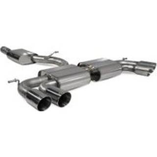 Scorpion Resonated CAT/GPF-Back System Without Valves - Audi S3 - Daytona