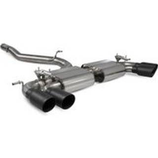 Scorpion Non-Resonated CAT/GPF-Back System With Valves - Audi S3 - Daytona Ceramic