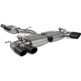 Scorpion Resonated Cat/GPF Back System & Electronic Valves - VW MK7.5 Golf R - Monaco Ceramic