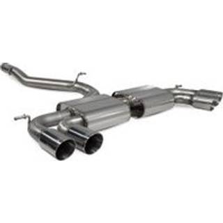 Scorpion Non-Res Cat/GPF Back System Non Valved - VW MK8 Golf R - Daytona