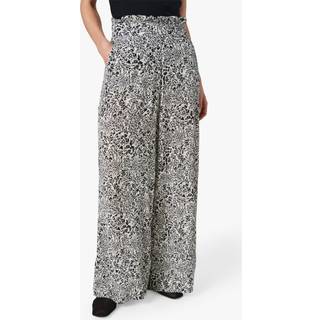 Soaked In Luxury Slzaya Pants Bukser 30406693 Black And White Ditsy Print (MEDIUM)