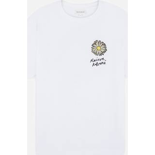 Maison Kitsune Floating Flower T Shirt White