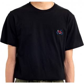 DEDICATED Stockholm Stitch Bike T-shirt Herrer størrelse L farve sort