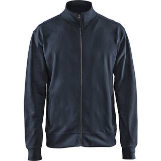 Blåkläder 337111588900S Sweater Med lynlås, marineblå Stl S