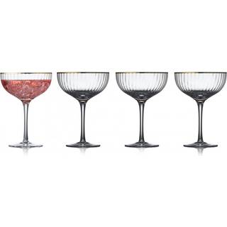 Lyngby glas Palermo cocktailglas glas 31,5 cl 4 stk.