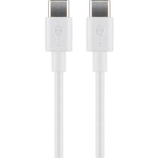 goobay USB-C Lade- & Sync-Kabel 2m - Hurtigladen & Dataoverførsel til iPhone, iPad & mehr