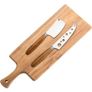 Dorre Sany serveringsbræt med osteknive Natur
