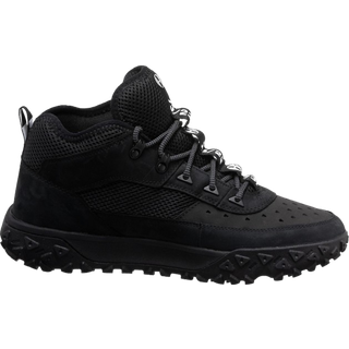Timberlandtil mænd. TB0A5VAC0151 GreenStride Motion 6 snørestøvler i læder til bjergbestigning med mellemkalv, sort (43), Fast, Blonder, Cas