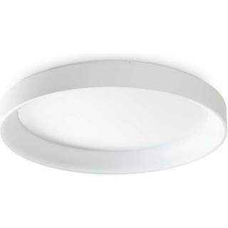 Ideal Lux loftlampe Ziggy, hvid, Ø 80 cm, metal