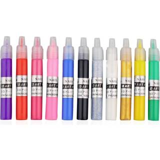 12 neglelak penne, nail art pen, neglelak