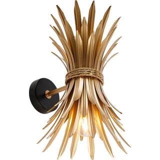 Art Deco væglampe guld - Wesley