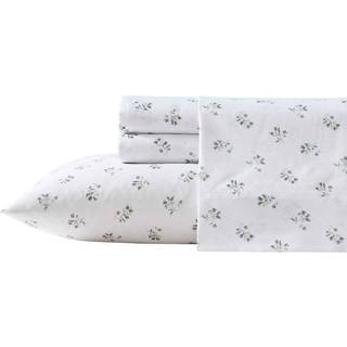 WRANGLER - Sheet Set Breathable & Wrinkle Resistant Sengding inkluderer matchende skam & pillowcases blomster boligindretning (Sketchy Ditsy Gree