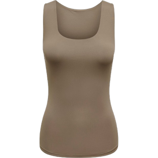 ONLY dame top ONLEA - Walnut - M