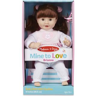 Melissa & Doug Mine vil elske Brianna 12-tommer bl?d krop babydukke med h?r og outfit - F?rste babydukke til leget?j til b?rn fra 18 m?neder og o