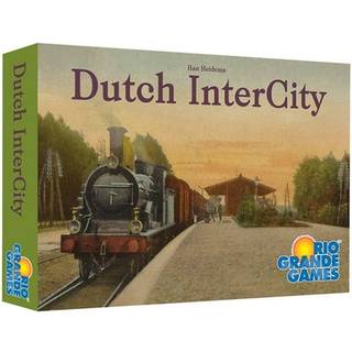 Rio Grande Games: Hollandsk intercity-Stratgey Train Board Game Build & Invest i jernbaner i hele Holland i alderen 12+ 3-6 spillere 30-60 min