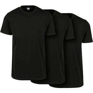 Urban Classics Basic Tee 3-Pack Black