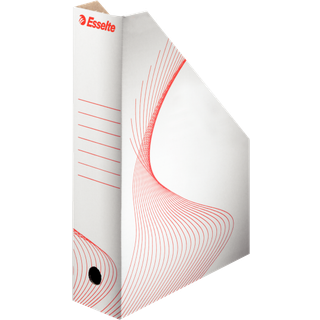Tidsskriftsamler A4 hvid pakke a 25, 1 stk., varenr. 493222