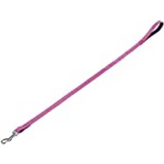 Line VELOURS hundesnor - Fuchsia - L: 100cm - W: 18mm