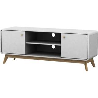 Caitlin TV-bord - hvid