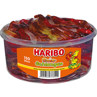Haribo Cola Slanger 1050 g.