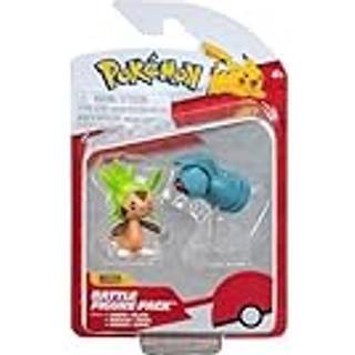 Pokémon Battle Figure First Partner Set Figure 2-Pack Chespin, Beldum 5 cm