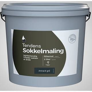 Tendens sokkelmaling 5 liter - antracit grå (På lager i butik)