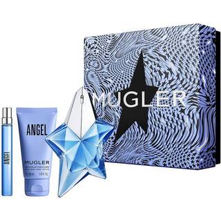 Thierry Mugler Angel Gavesæt 50ml EDP Genopfyldelig + 10ml EDP + 50ml Body Lotion