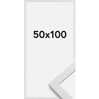 Ramme Stilren Hvid 50x100 cm