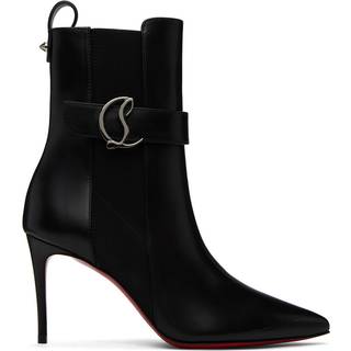 Christian Louboutin CL Chelsea leather ankle boots - black - EU 40.5