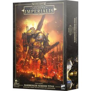 Warbringer Nemesis Titan with Quake Cannon, Volcano Cannon and Laser Blaster - Legions Imperialis - Games Workshop
