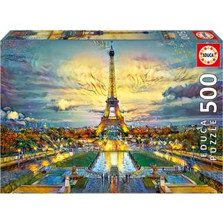 Educa 500 Eiffel-tårnet Wood