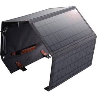Choetech 2-port (Type-C + USB-A) Solcellepanel, 40W, sort/grå