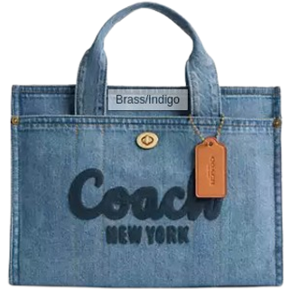 Coach Cargo Denim Håndtaske