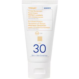 KORRES Yoghurt Tinted Sunscreen Face Cream SPF30 50 ml