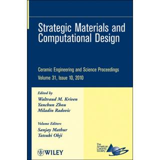 Strategic Materials and Computational Design, Volume 31, Issue 10