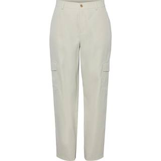 Sille Cargo Pants - White Pepper - L - PIECES
