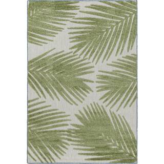 Bahama Udendørs tæppe Palme - Grøn - 200x290