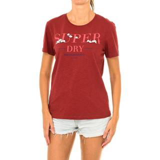 Superdry Serif T-shirt med blomsterbroderi