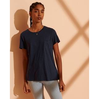 Superdry Scripted T-shirt i økologisk bomuld med rund hals